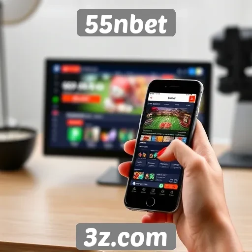 Usabilidade do site 55nbet em dispositivos móveis