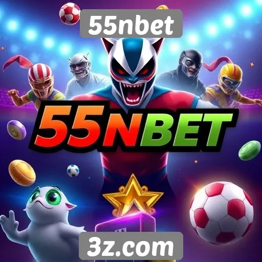Variedade de jogos disponíveis no 55nbet
